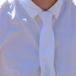 Jump'In - Cravate pour enfant he Blanc Discount