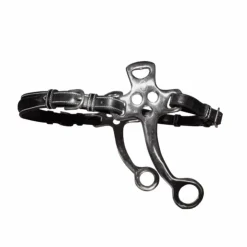 Jump'In - Hackamore cuir petites branches plates Hot