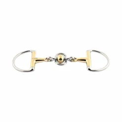 Jump'In - Mors à olives double brisure inox boule