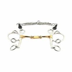 Jump'In - Mors pelham releveur torsadé à palette