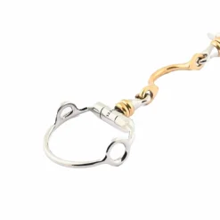 Jump'In - Mors releveur à olives double brisure à rouleaux avec passage de langue Clearance