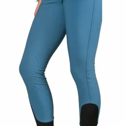 Jump'In - Pantalon d'équitation fille Luna glacier Bleu