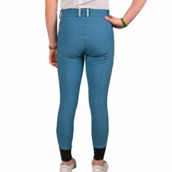Jump'In - Pantalon d'équitation fille Luna glacier Bleu