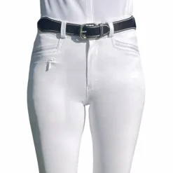 Jump'In - Pantalon d'équitation fille Luna Blanc Best