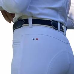 Jump'In - Pantalon d'équitation fille Luna Blanc Best