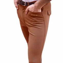 Online Jump'In - Pantalon d'équitation homme Super X caramel Marron