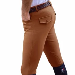 Online Jump'In - Pantalon d'équitation homme Super X caramel Marron