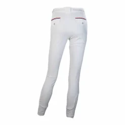 Outlet Jump'In - Pantalon d'équitation enfant unisexe Sacha Blanc