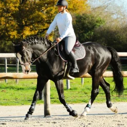 Jump'In - Pantalon d'équitation femme Super X Gris Outlet