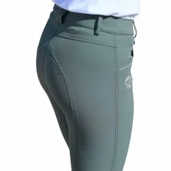 Jump'In - Pantalon d'équitation femme Super X thym Vert