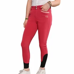 Sale Jump'In - Pantalon d'équitation fille Luna framboise Rose