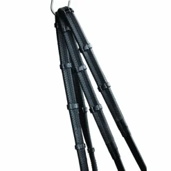 Online Jump'In - Rênes caoutchouc à arrêtoirs One Noir