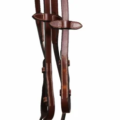 Jump'In - Rênes caoutchouc fines One Noisette Marron Online