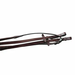 Clearance Jump'In - Rênes caoutchouc One Havane Marron