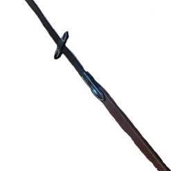 New Jump'In - Rênes en caoutchouc simple collection Week havane Marron