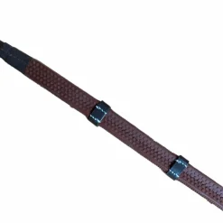 Jump'In - Rênes en caoutchouc avec arrêtoirs 1/2 collection One noisette Marron Hot