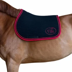 Jump'In - Tapis de selle Balthazar / rouge Noir Sale