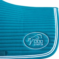 Clearance Jump'In - Tapis de selle Balthazar lagon/ blanc Bleu