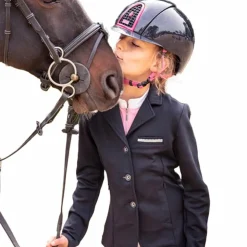 Hot Jump'In - Veste de concours junior fille Charlie Noir