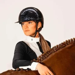 Kask - Casque d'équitation Kooki Lady shine Marine