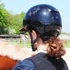 Kask - Casque d'équitation Kooki shine Noir Clearance
