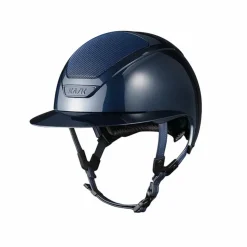 Kask - Casque d'équitation Star Lady Pure Shine Chrome II Marine Outlet