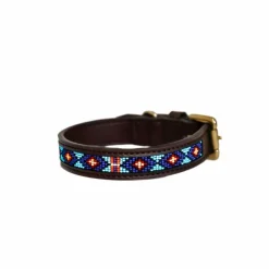 Kentucky Dogwear - Collier pour chiens perles faites main Bleu New