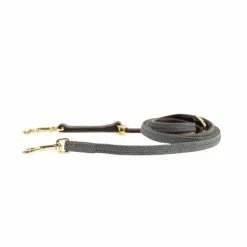 Outlet Kentucky Dogwear - Laisse de nylon tressé Plaited Nylon 200 cm Gris