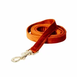 Kentucky Dogwear - Laisse pour chiens Velvet 120 cm Orange Outlet