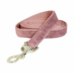 Kentucky Dogwear - Laisse pour chiens Velvet 120 cm vieux Rose Sale