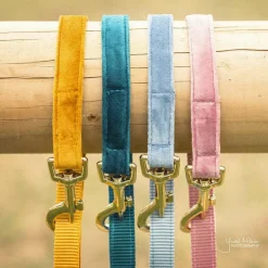 Kentucky Dogwear - Laisse pour chiens Velvet 120 cm vieux Rose Sale
