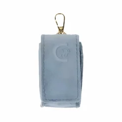 Kentucky Dogwear - Sac à crottes carré velvet ciel Bleu Hot