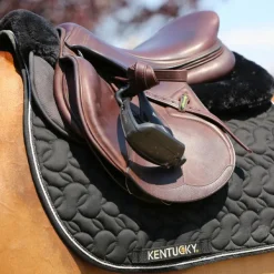 Kentucky Horsewear - Amortisseur Anatomique Absorb mouton Noir New