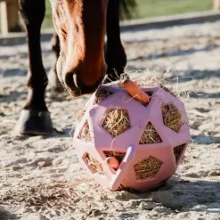 Kentucky Horsewear - Balle de jeu/ foin pour chevaux en caoutchouc vieux Rose Clearance