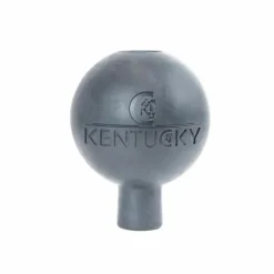 Clearance Kentucky Horsewear - Balle de protection d'attache caoutchouc Gris