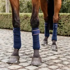 Kentucky Horsewear - Bandes de polo (x4) Marine Clearance