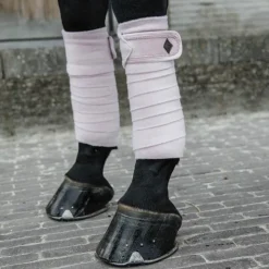 Outlet Kentucky Horsewear - Bandes de polo Velvet Pearls tendre (x4) Rose