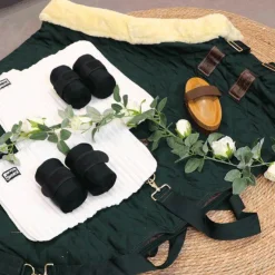 Outlet Kentucky Horsewear - Bandes de repos Repellent (x4) Noir