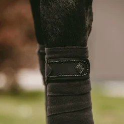 Kentucky Horsewear - Bandes de polo pearls (x4) Noir Discount