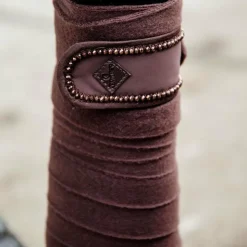 Kentucky Horsewear - Bandes de polo pearls (x4) Marron New
