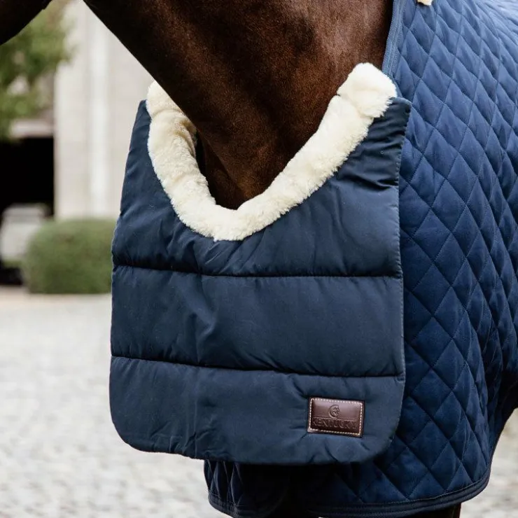 Hot Kentucky Horsewear - BIB Protection de poitrail/garrot Marine