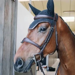 Hot Kentucky Horsewear - Bonnet Wellington cuir Noir