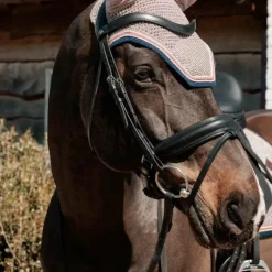Kentucky Horsewear - Bonnet pour chevaux pied de poule / navy Bordeaux Discount