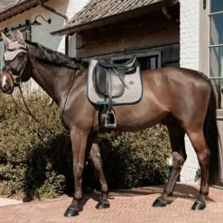 Kentucky Horsewear - Bonnet pour chevaux pied de poule / navy Bordeaux Discount