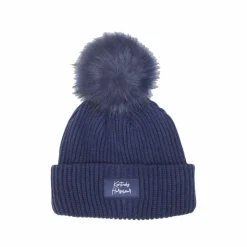 Kentucky Horsewear - Bonnet pompom marine