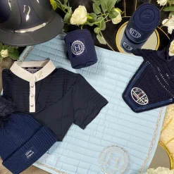 Kentucky Horsewear - Bonnet pompom marine