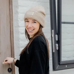 Kentucky Horsewear - Bonnet Rubber logo Beige Hot