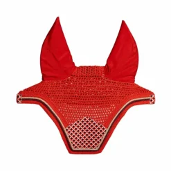 Online Kentucky Horsewear - Bonnet pour chevaux Wellington Velvet Printing check Rouge