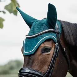 Online Kentucky Horsewear - Bonnet Wellington velvet émeraude Bleu