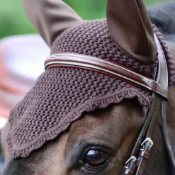 Kentucky Horsewear - Bonnet anti-bruits Marron Discount